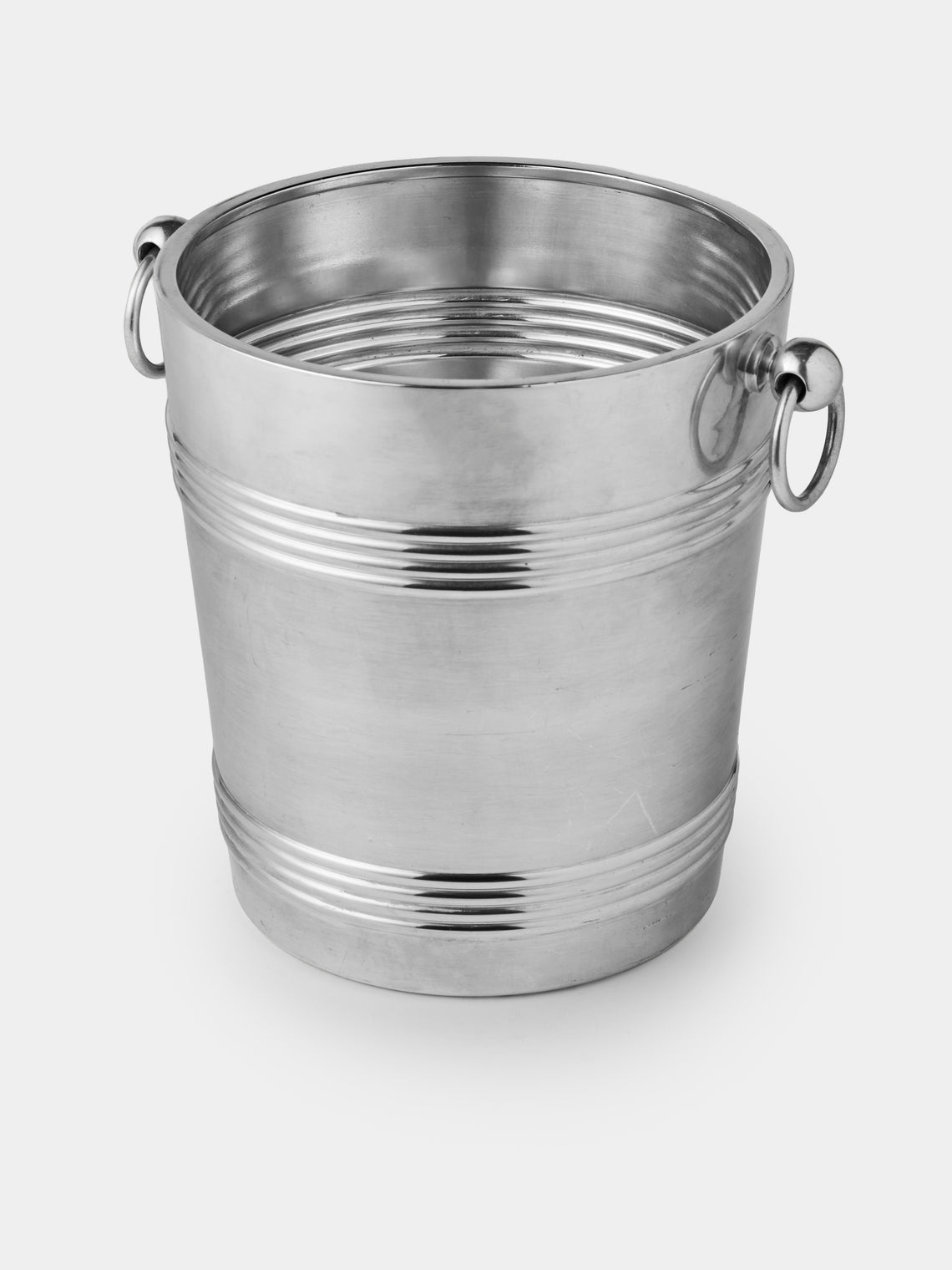 Antique and Vintage - 1940s Christofle Silver-Plated Champagne Bucket - Silver - ABASK