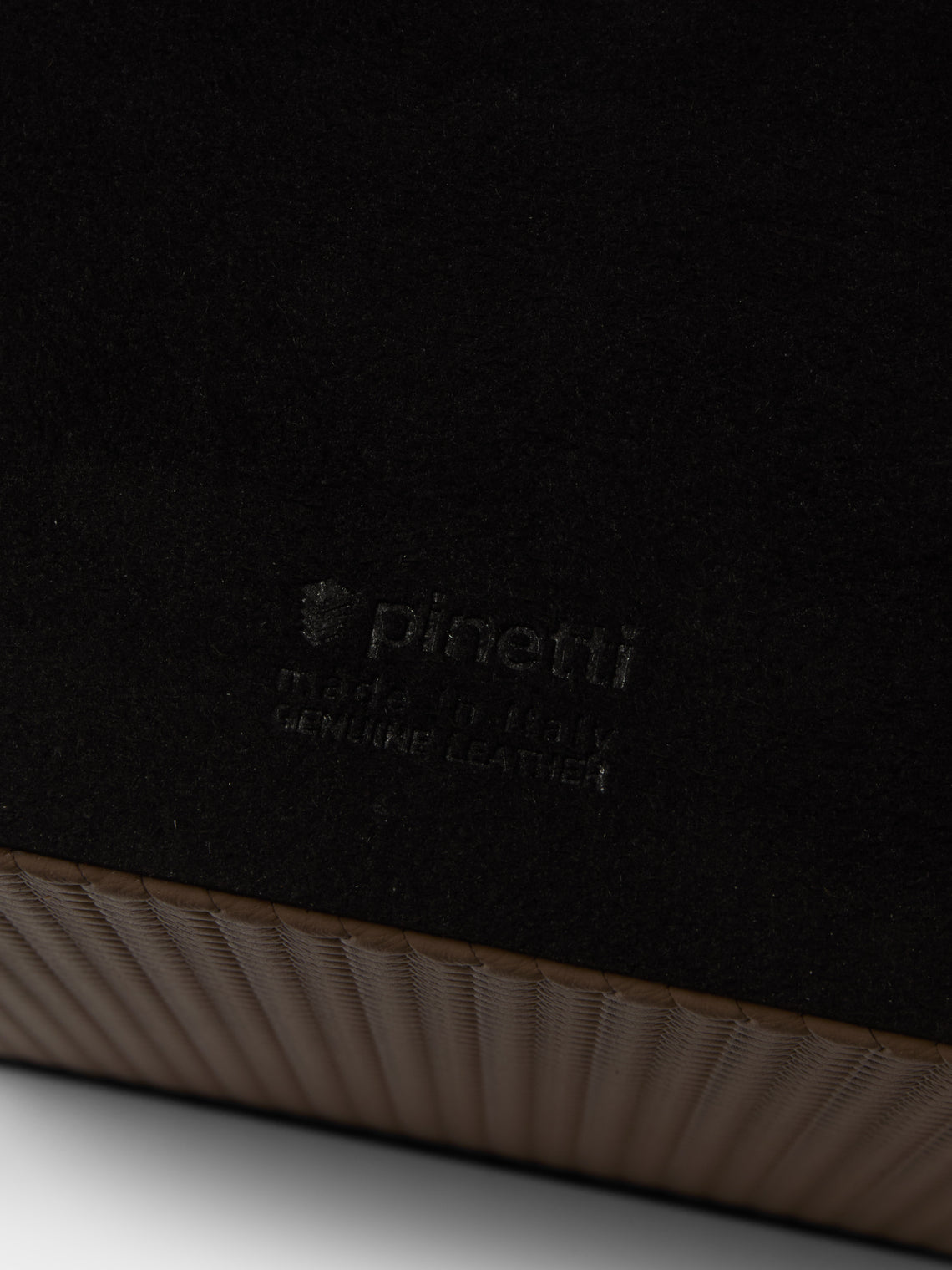 Pinetti - Leather Magnetic Tissue Box - Taupe - ABASK