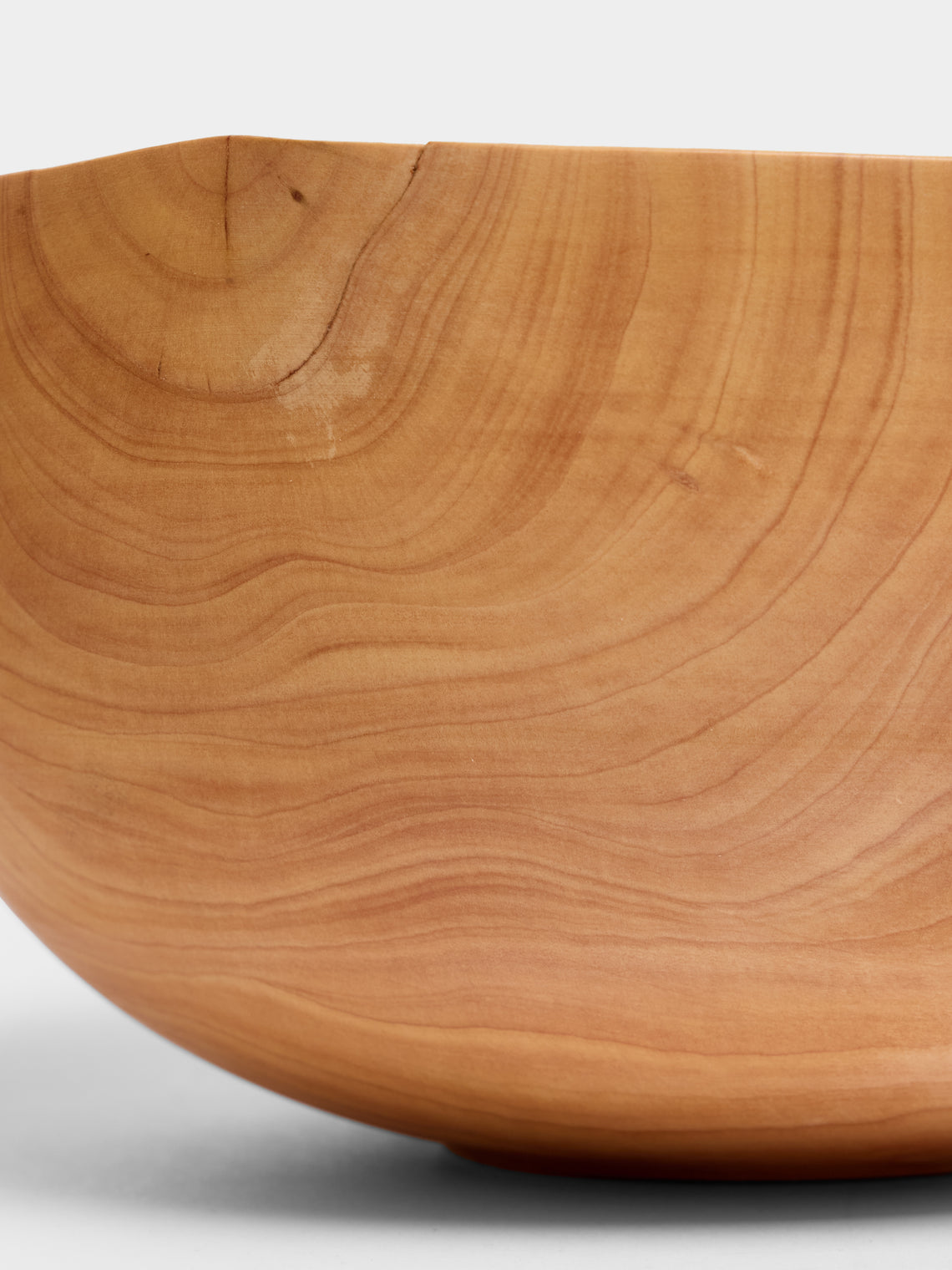 Thursday Furniture - Hand-Turned Japanese Holly Bowl - Natural - ABASK