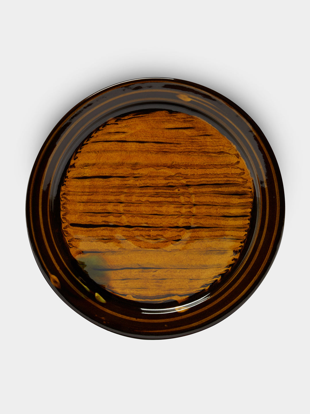 Mike Parry Slipware Dinner Plates – 11in/28cm (Set of 4)