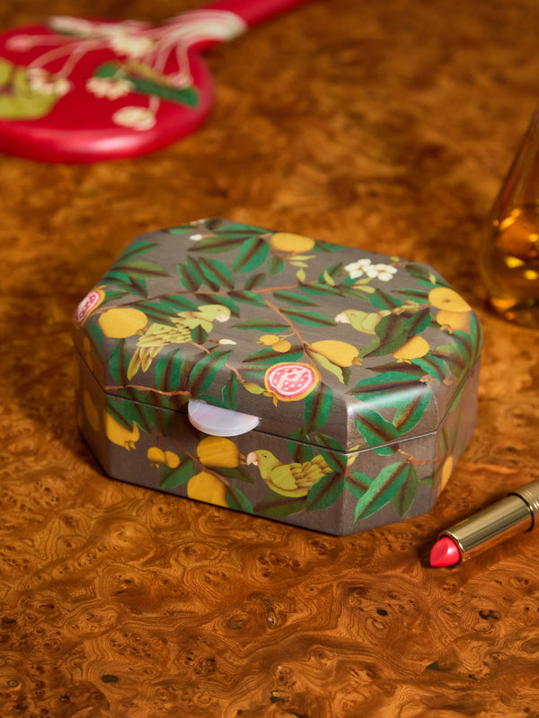 Silvia Furmanovich - Birds Marquetry Wood Jewellery Box -  - ABASK