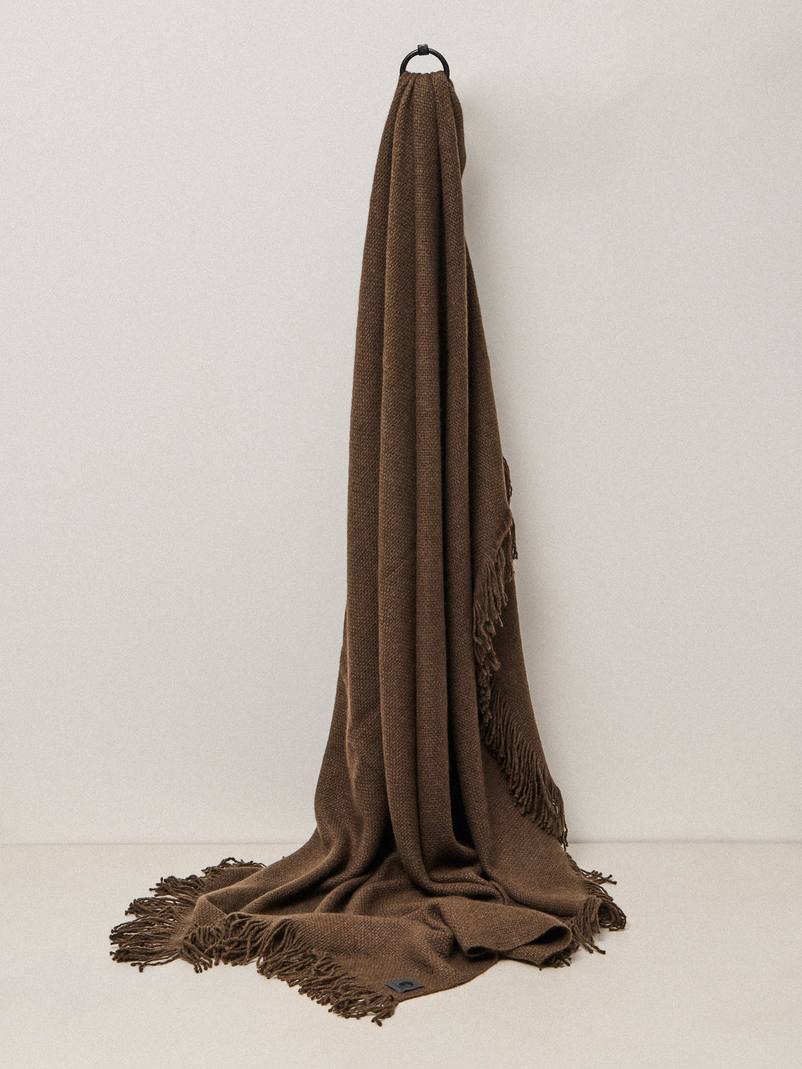 Denis Colomb - Mongolia Nubby Nomad Yak Throw (79in/2m) - Brown - ABASK