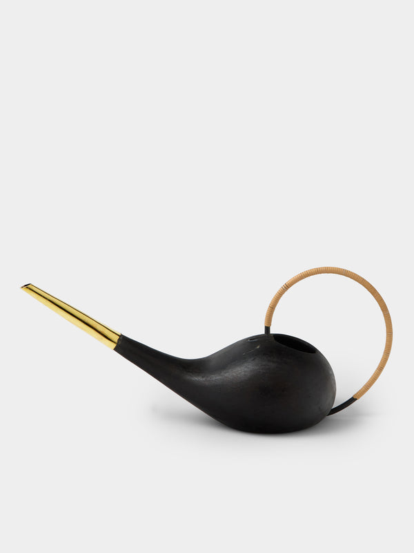 Carl Auböck - Brass, Iron and Cane Watering Can - Black - ABASK - 