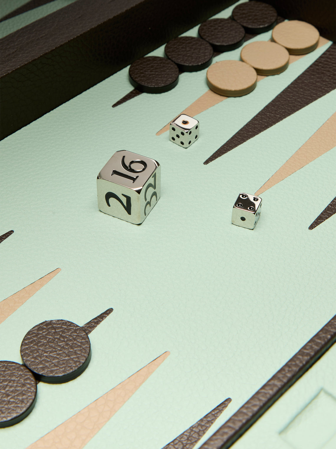 Leather Backgammon Set