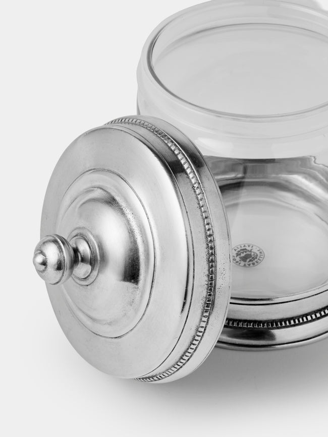 Cosi Tabellini - Toscana Pewter Storage Jar (25.5oz/0.75L) - Silver - ABASK