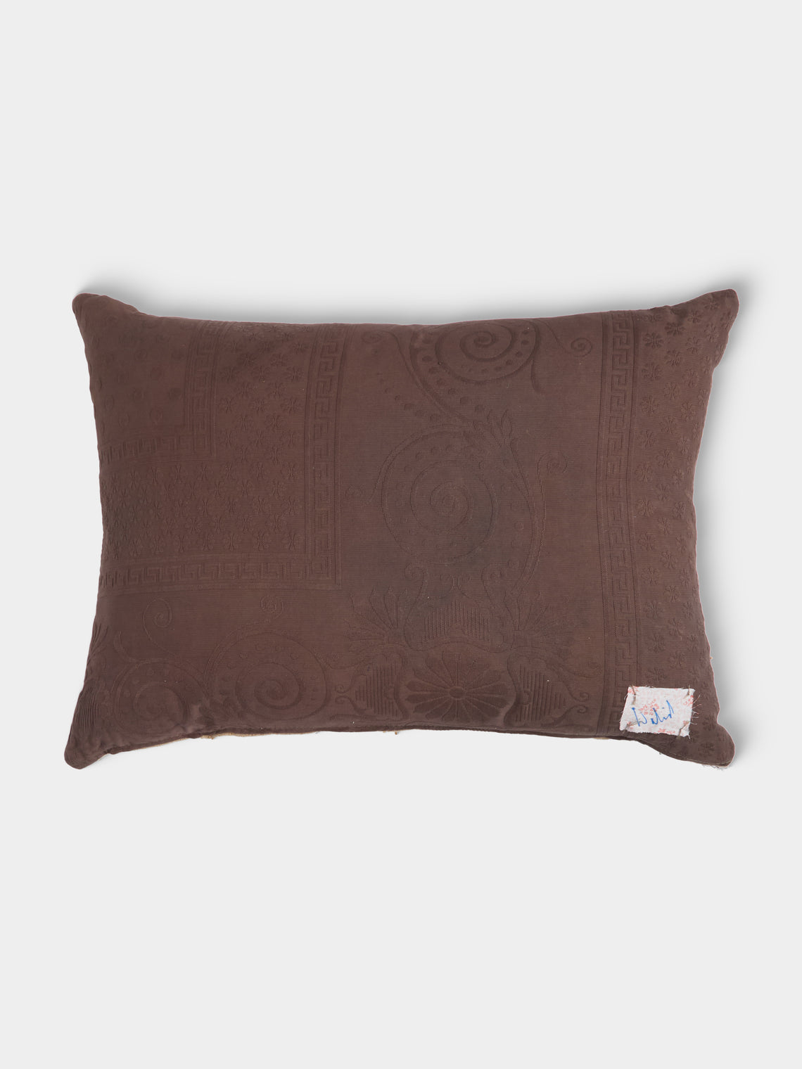 By Walid - 17th-Century Flemish Verdure Tapestry Marcella Cotton Cushion (26in/66cm) - Multiple - ABASK