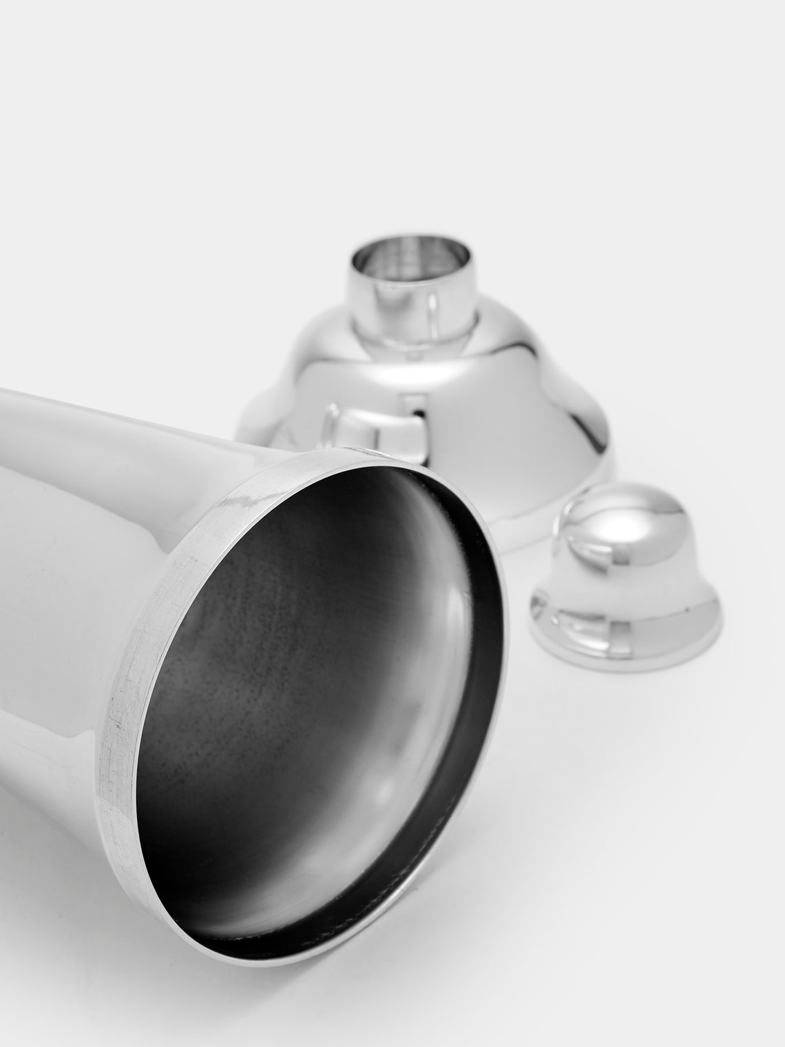 Antique and Vintage - 1980s Silver-Plated Cocktail Shaker -  - ABASK