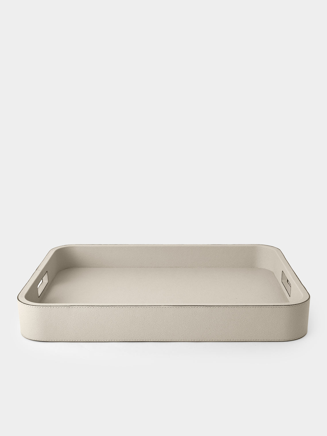 Giobagnara - Polo Leather Tray - Cream - ABASK
