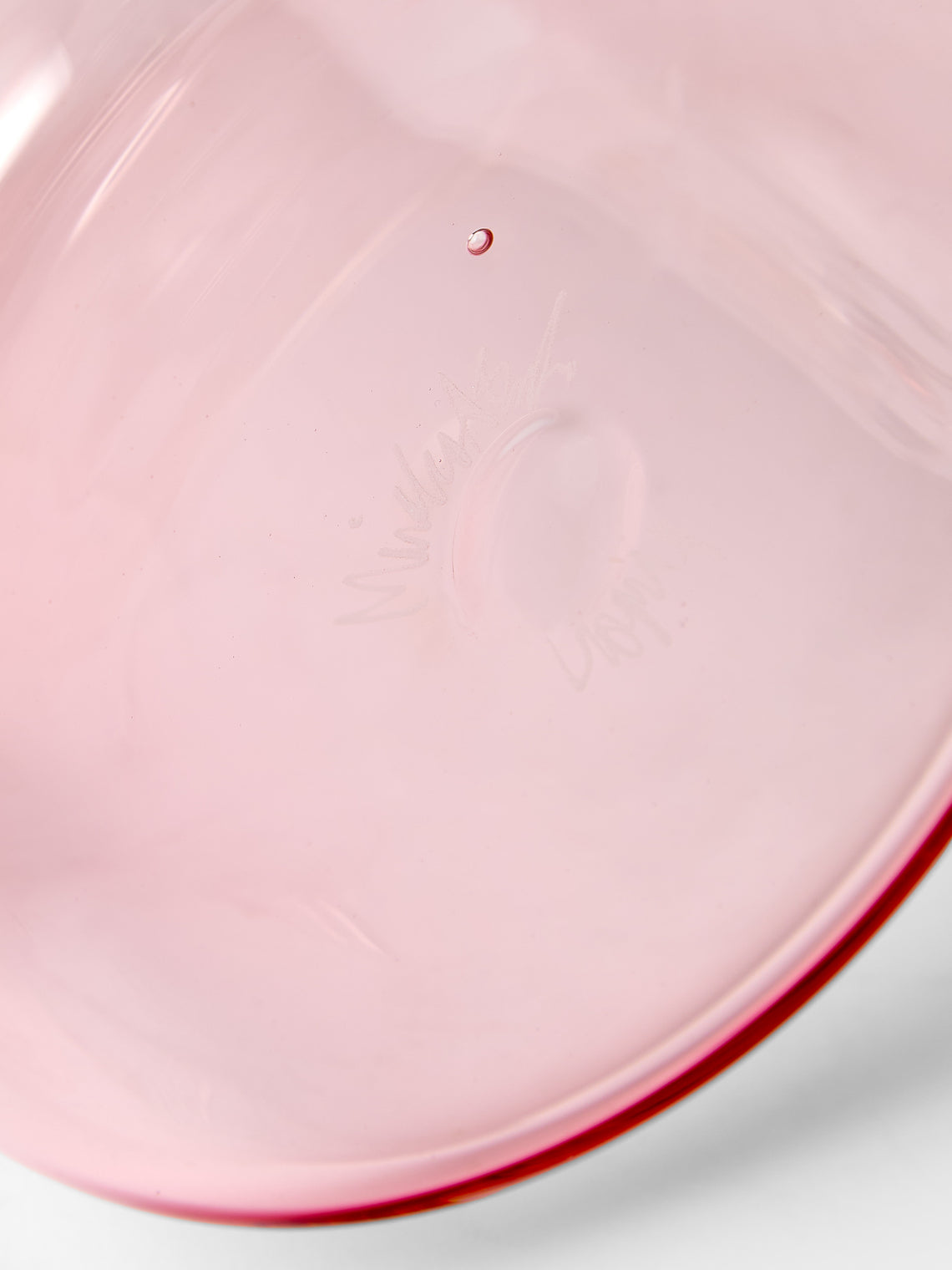 Michael Ruh - Spring Fade Hand-Blown Glass Pitcher - Pink - ABASK
