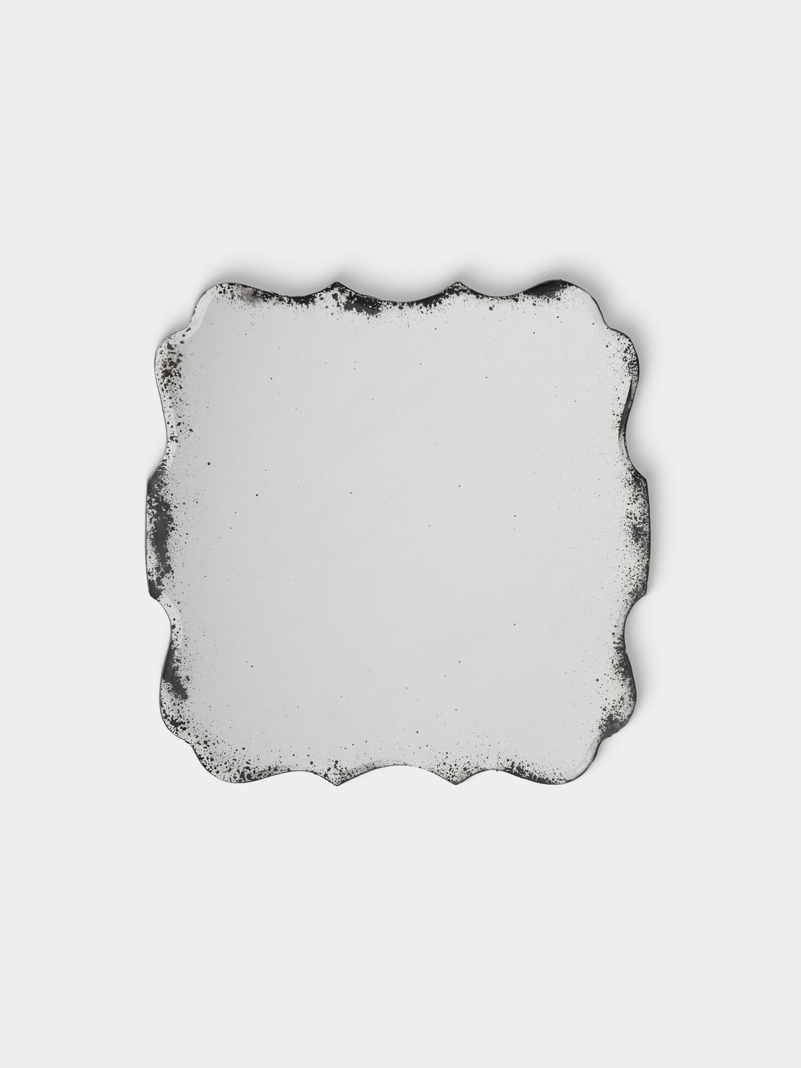 Borgo delle Tovaglie - Firenze Mirrored Glass Placemats (Set of 6 - Silver - ABASK - ABASK - 