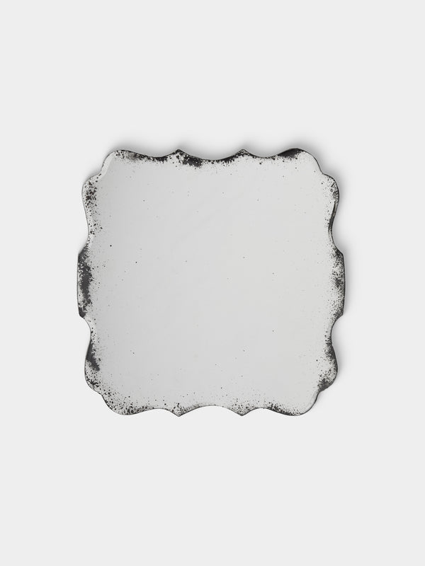 Borgo delle Tovaglie - Firenze Mirrored Glass Placemats (Set of 6 - Silver - ABASK - ABASK - 