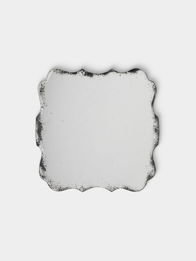 Borgo delle Tovaglie - Firenze Mirrored Glass Placemats (Set of 6 - Silver - ABASK - ABASK - 
