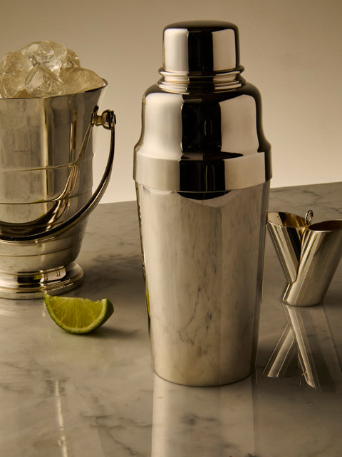 Antique and Vintage - 1960s Christofle Silver-Plated Cocktail Shaker - Silver - ABASK