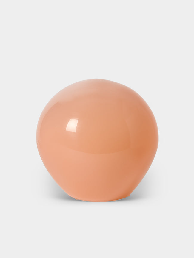 Helle Mardahl Studio - Bon Bon Hand-Blown Glass Table Lamp - Orange - ABASK - 