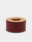 Les Few - Mell Leather and Wood Low Box -  - ABASK - 