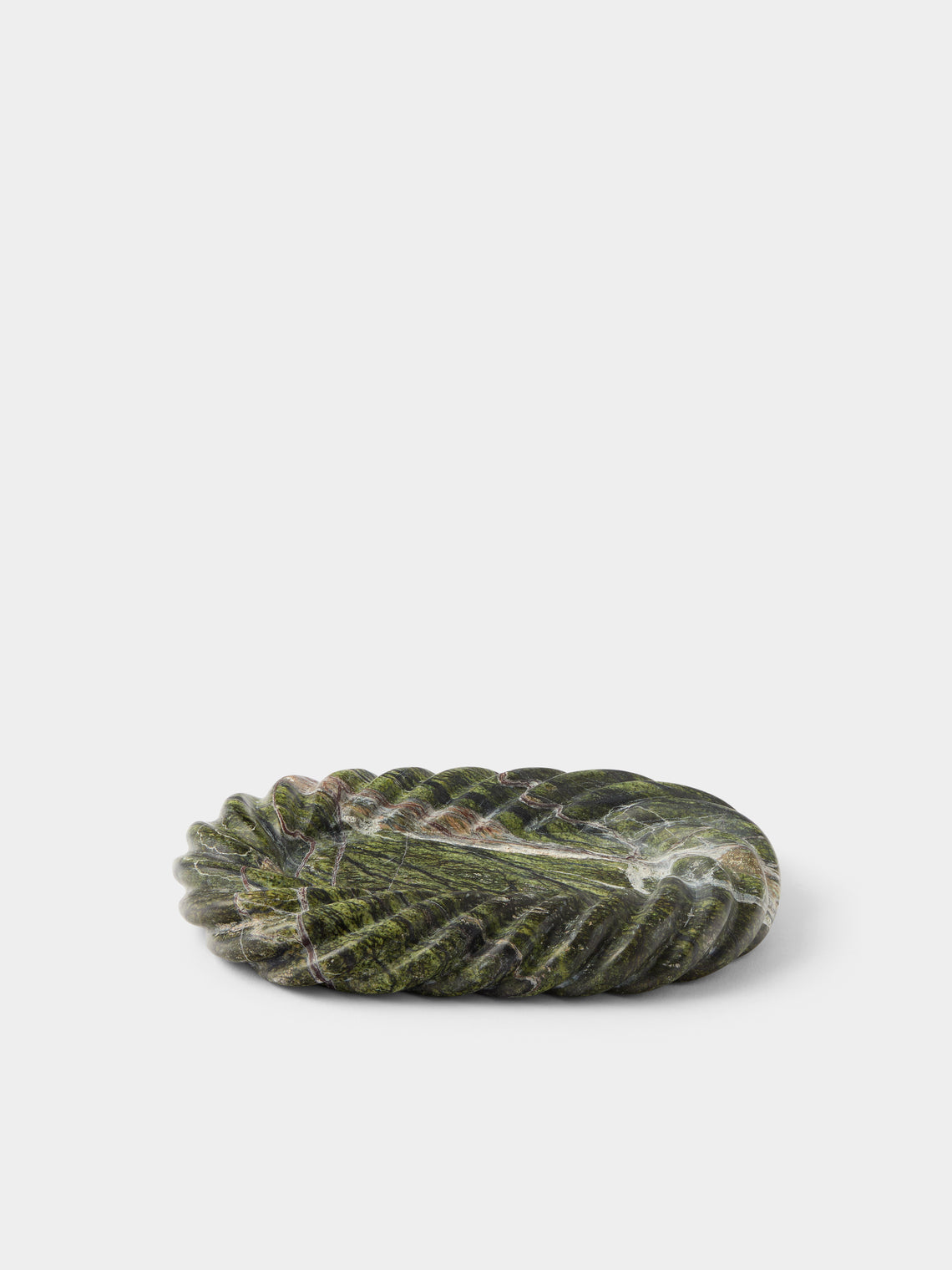 Anastasio Home - Hannah Catch Marble Dish - Green - ABASK