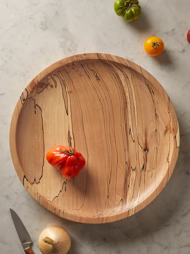 Bird & Branch - Fairlight Spalted Beech Wood Extra Large Bowl - Natural - ABASK