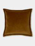 de Le Cuona - Vienna Cotton Pillow (21.5in/55cm) - Brown - ABASK - 