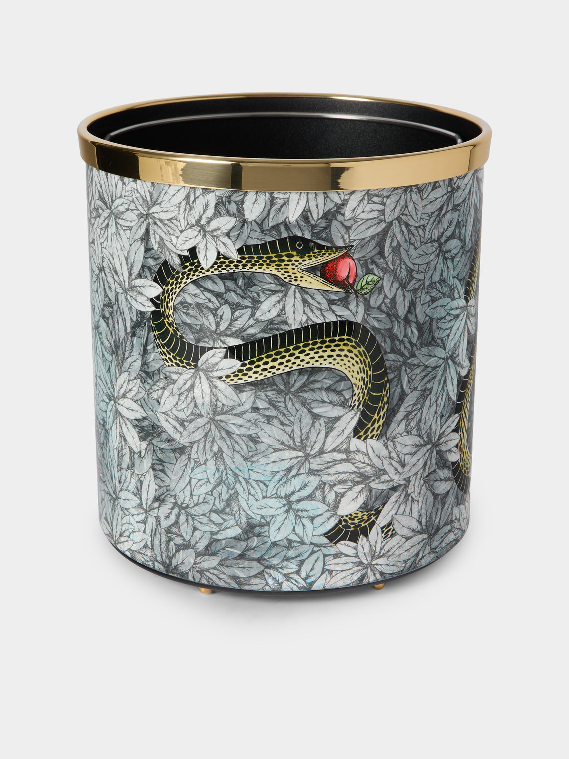 Fornasetti - Peccato Originale Iron Wastepaper Bin - Multiple - ABASK - 