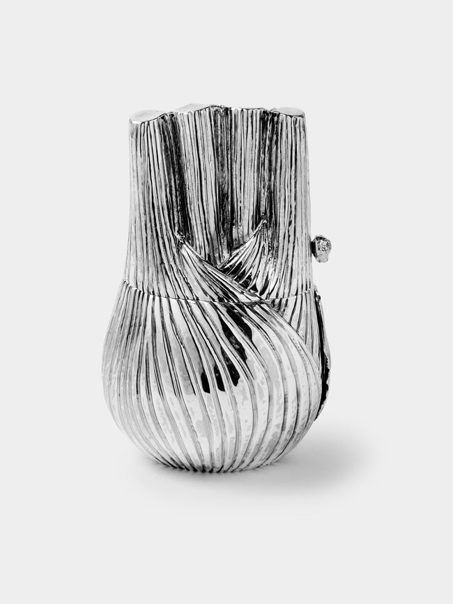 Milanese Silver - Fennel Sterling Silver Pepper Mill - Silver - ABASK - 