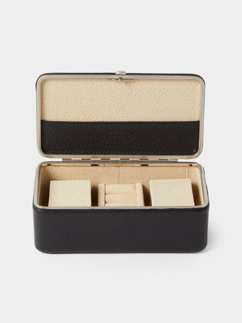F. Hammann - Leather Large Jewelry Box - Black - ABASK - 