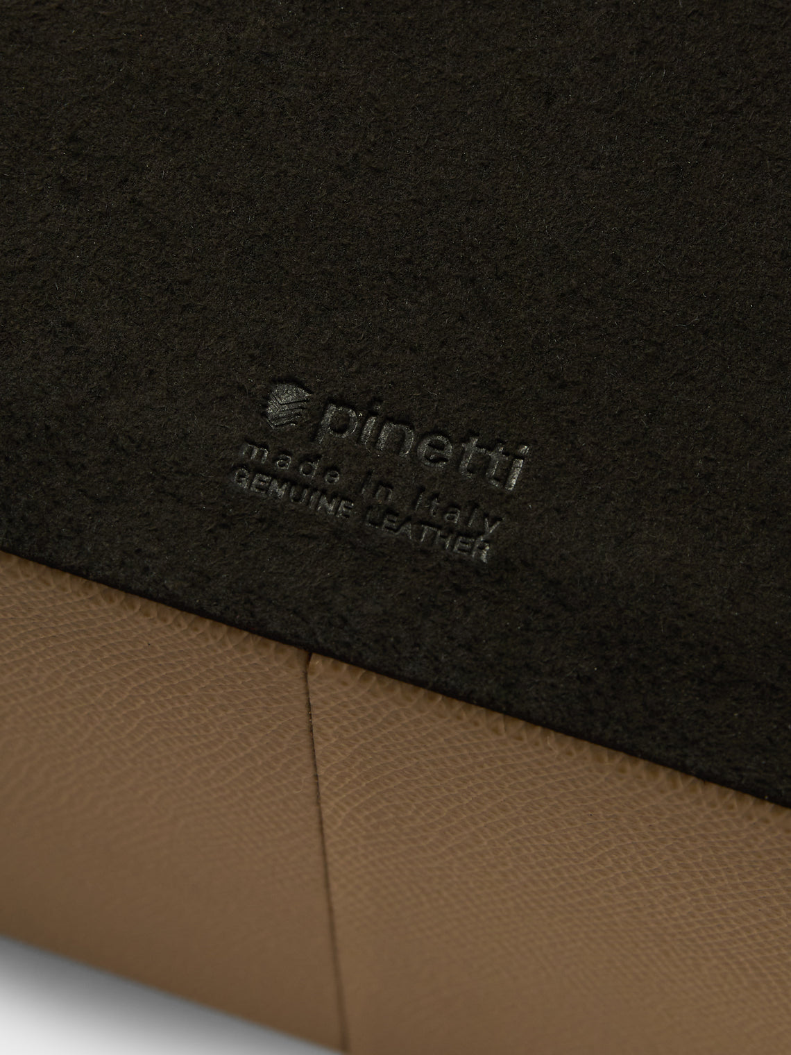 Pinetti - Avio Leather Large Storage Box - Taupe - ABASK