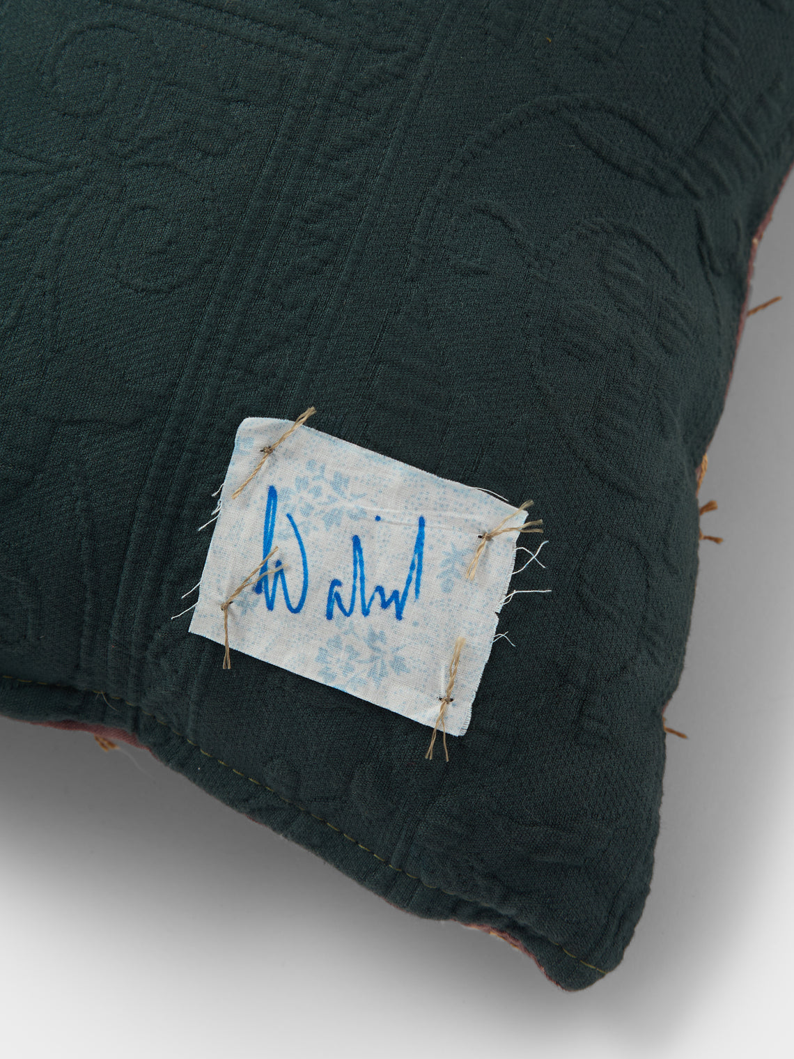 By Walid - 17th-Century Flemish Tapestry Marcella Cotton Cushion (21in/54cm) - Multiple - ABASK