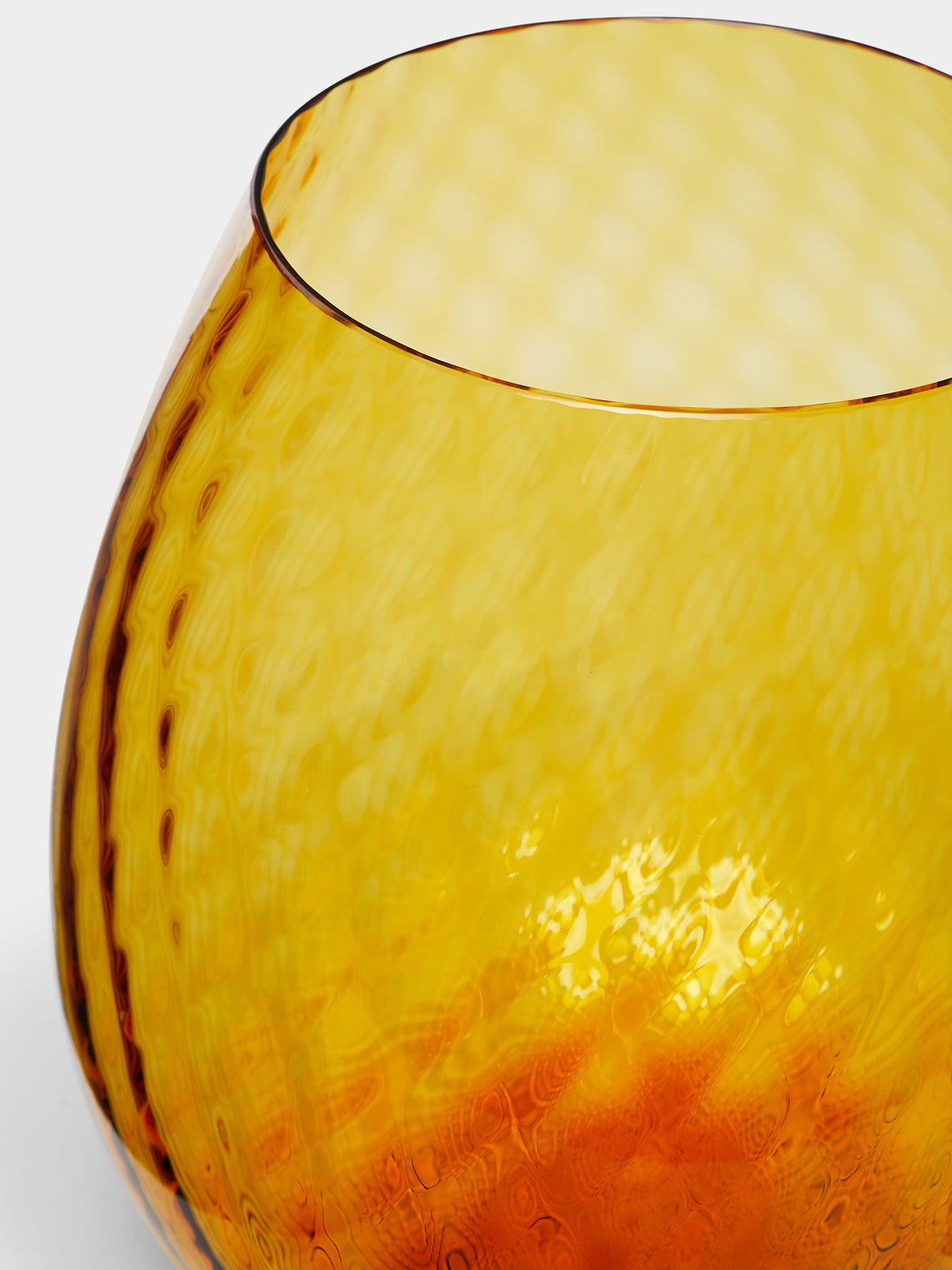 NasonMoretti - Macramé Large Murano Glass Hurricane Candle Holder -  - ABASK