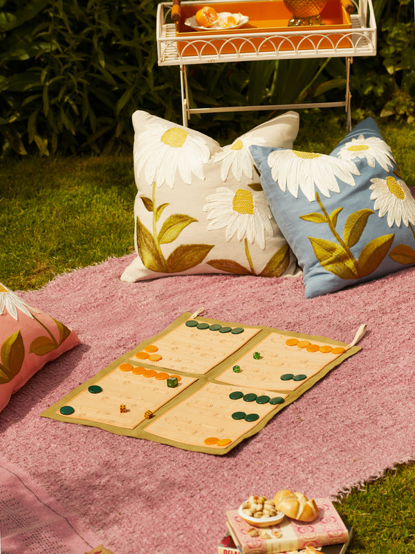 Nick Plant - Cactus Leather Travel Backgammon -  - ABASK