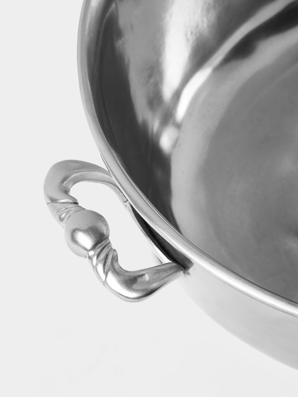 Cosi Tabellini - Pewter 8-Bottle Ice Bucket - Silver - ABASK