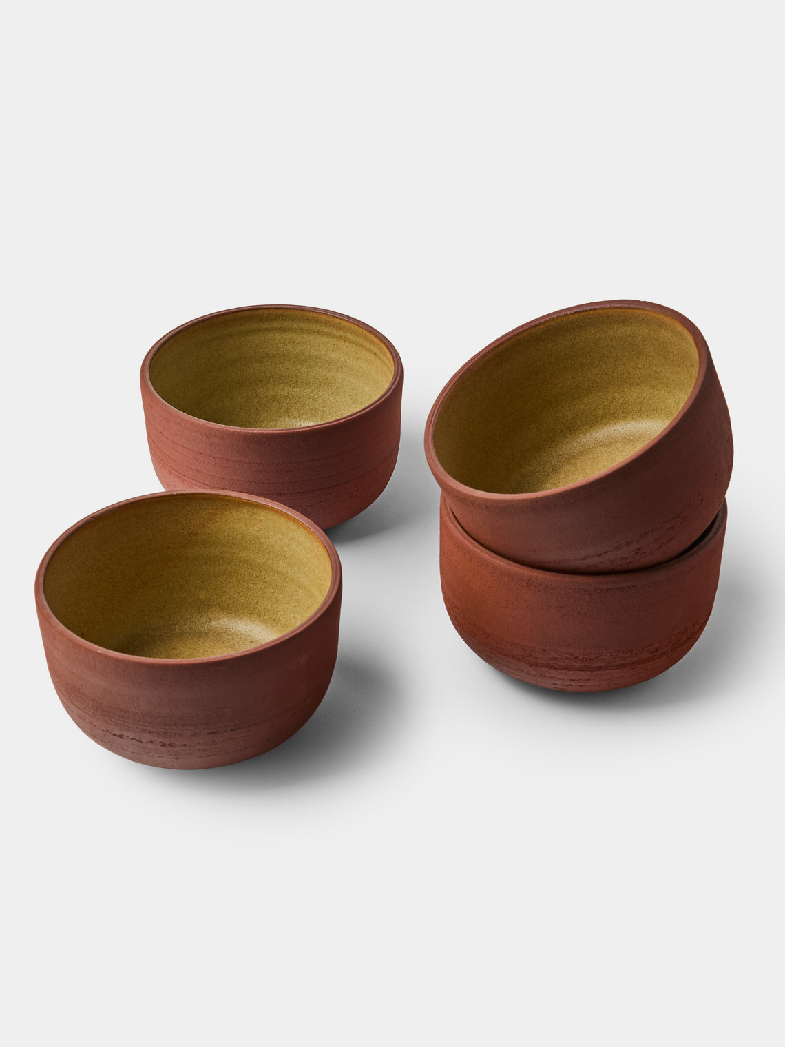 Andrea Tsang - Terra Stoneware Bowls (Set of 4) - Natural - ABASK