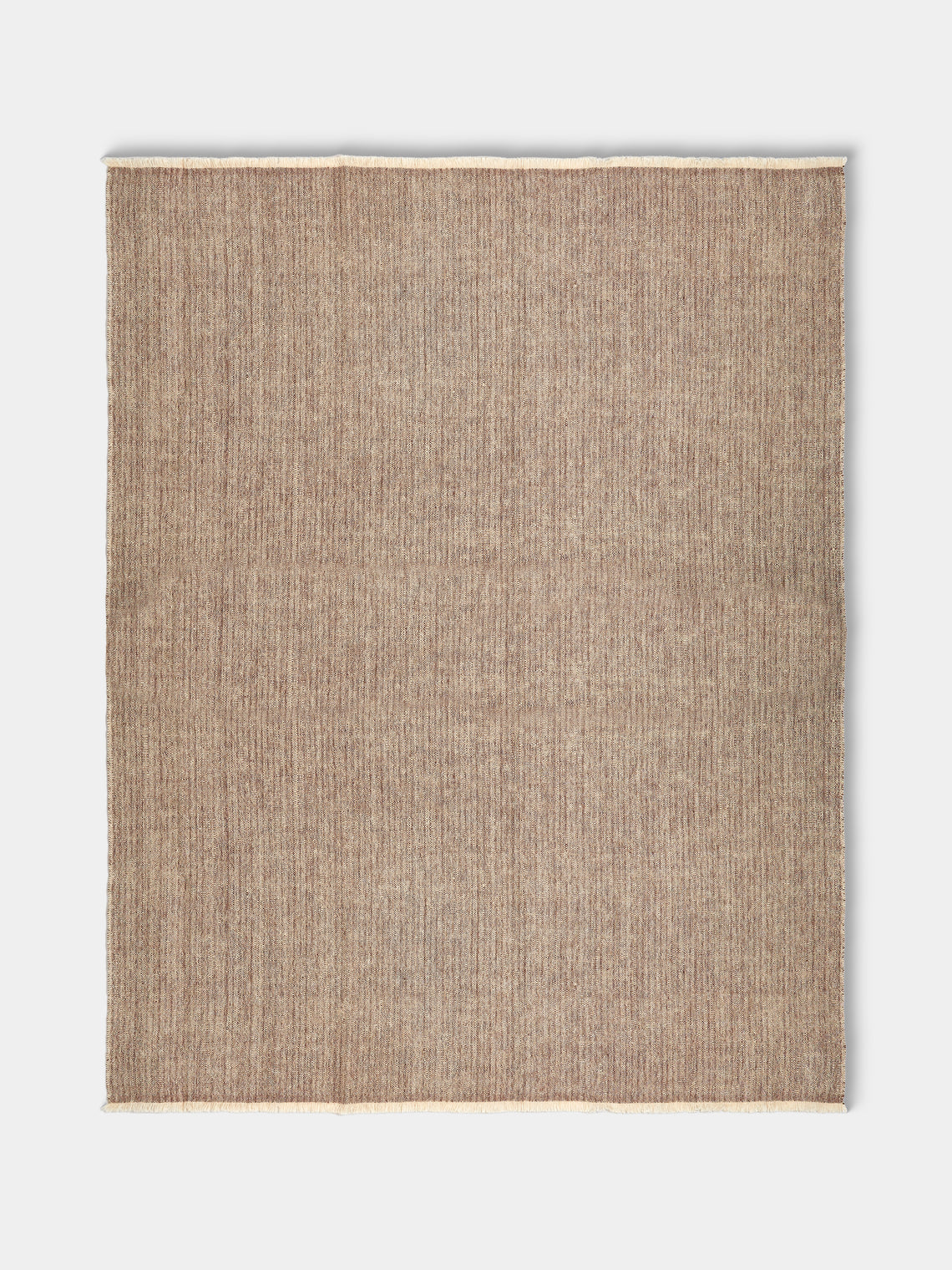 Me & K - Melange Cashmere Throw (75in/1.9m) - Red - ABASK