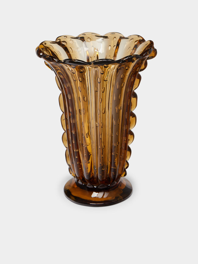 Antique and Vintage - 1960s Seguso Murano Glass Vase -  - ABASK - 