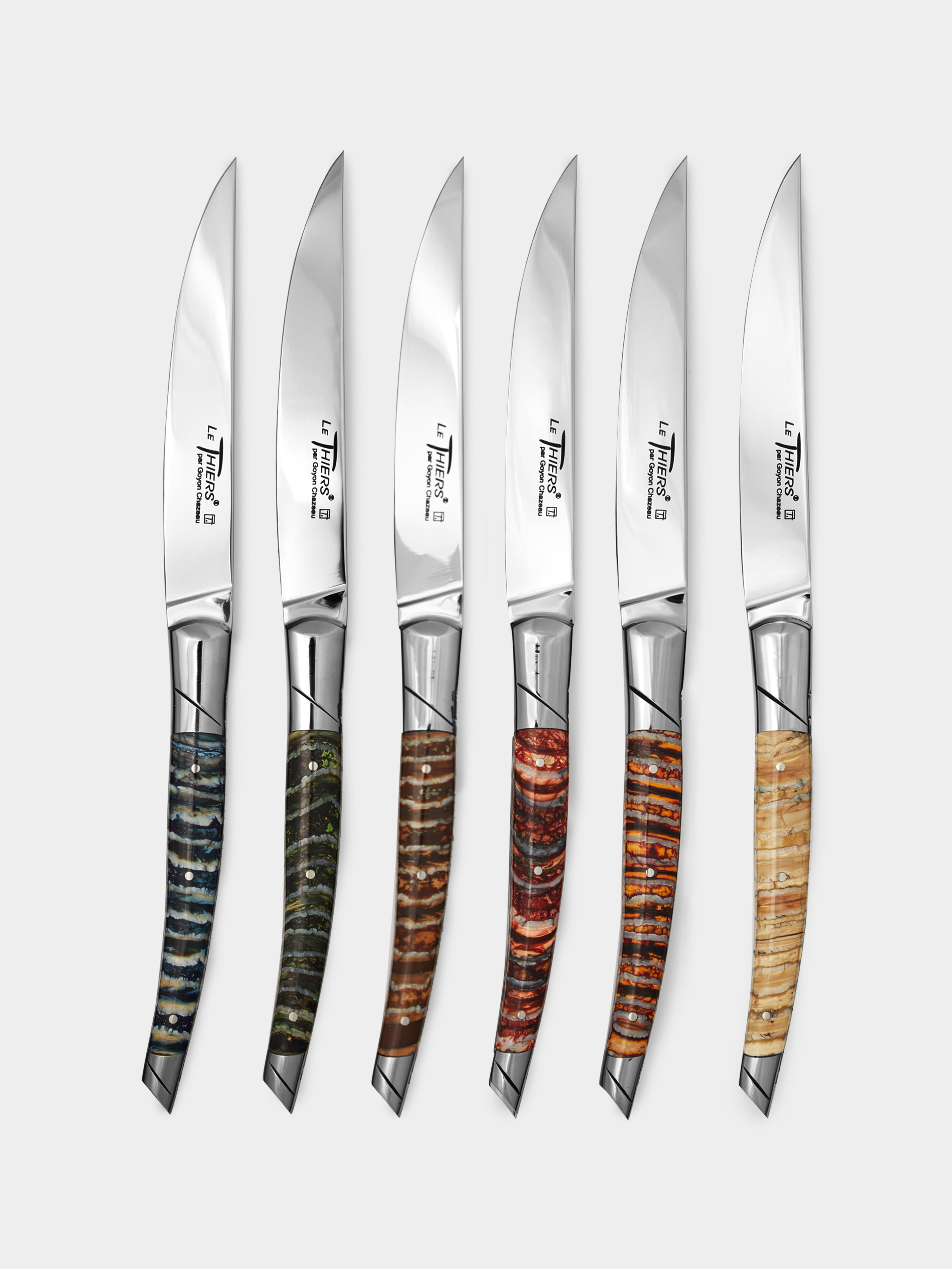 Le Thiers Prestige Woolly Mammoth Steak Knives (Set of 6 Pieces)