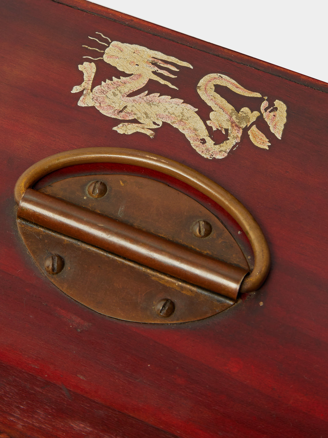 Antique and Vintage - 1924 Chinese Dragon Wood Mahjong Set -  - ABASK