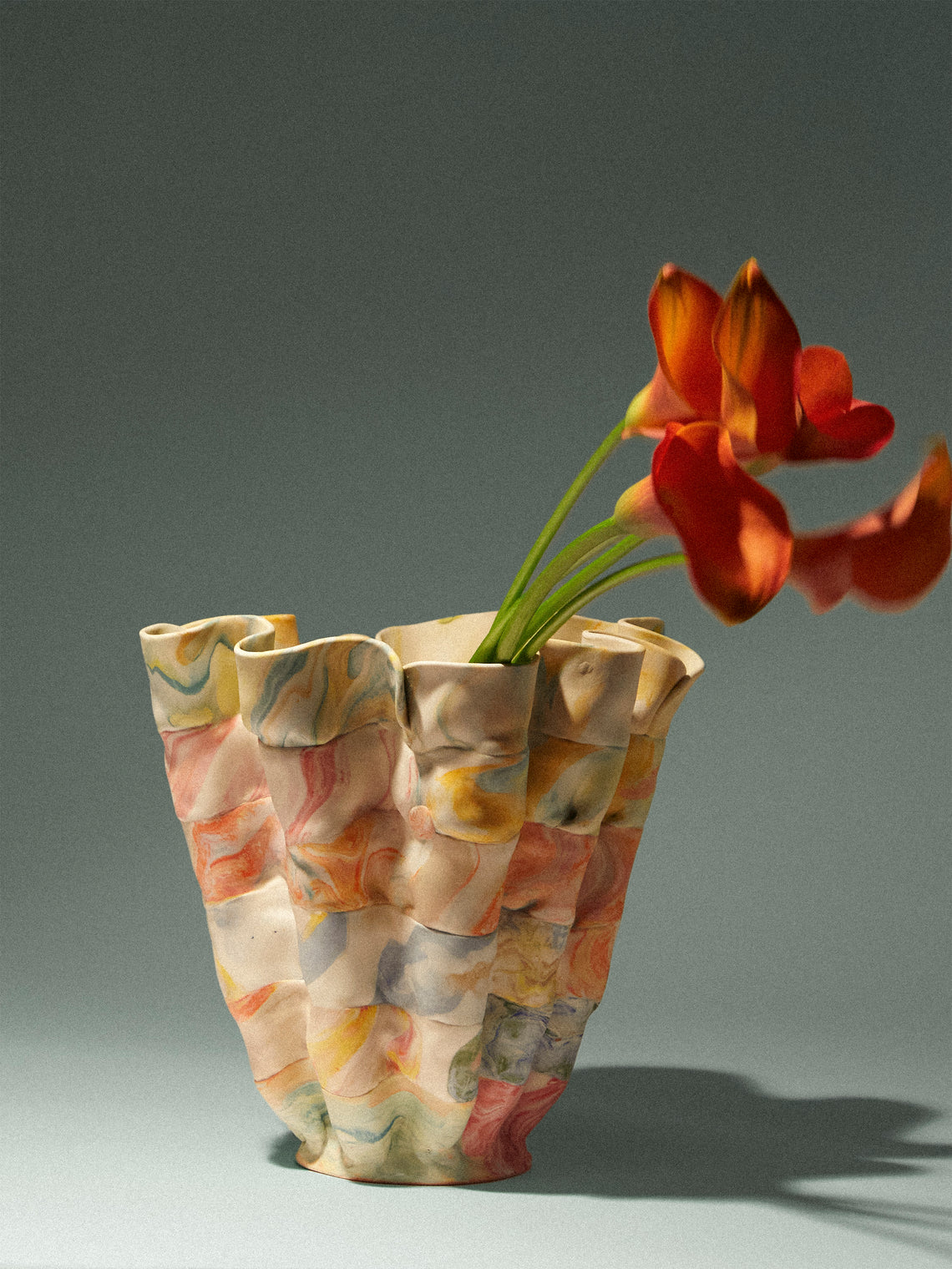 Luisa Maisel - Matte Porcelain Vase (12.5in/32cm) - Multiple - ABASK