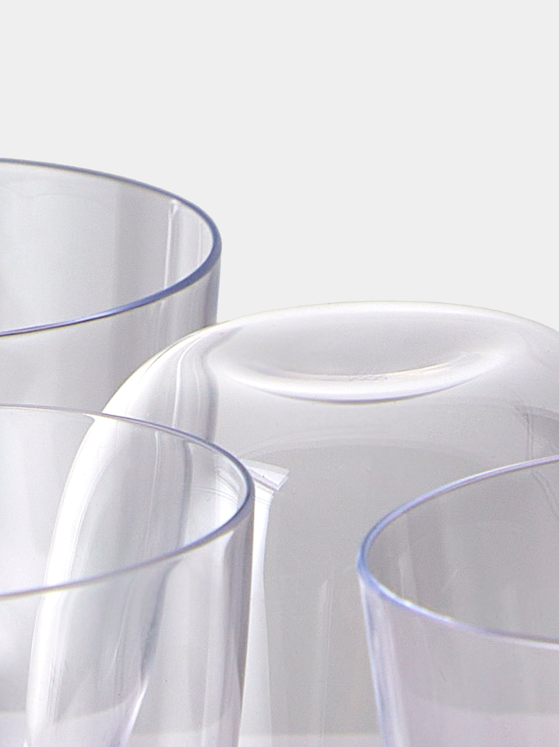 Lobmeyr - Alpha Hand-Blown Crystal Cocktail / Espresso Tumblers (Set of 4) - Clear - ABASK