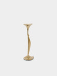 Shaha Raphael - Low Tide Fishbone Hand-Cast Brass Small Candelabra - Gold - ABASK - 