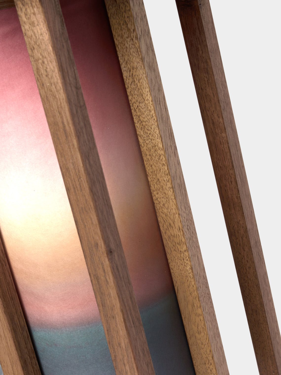 Maxime Prange - Doro Walnut and Washi Paper Table Lamp - Multiple - ABASK