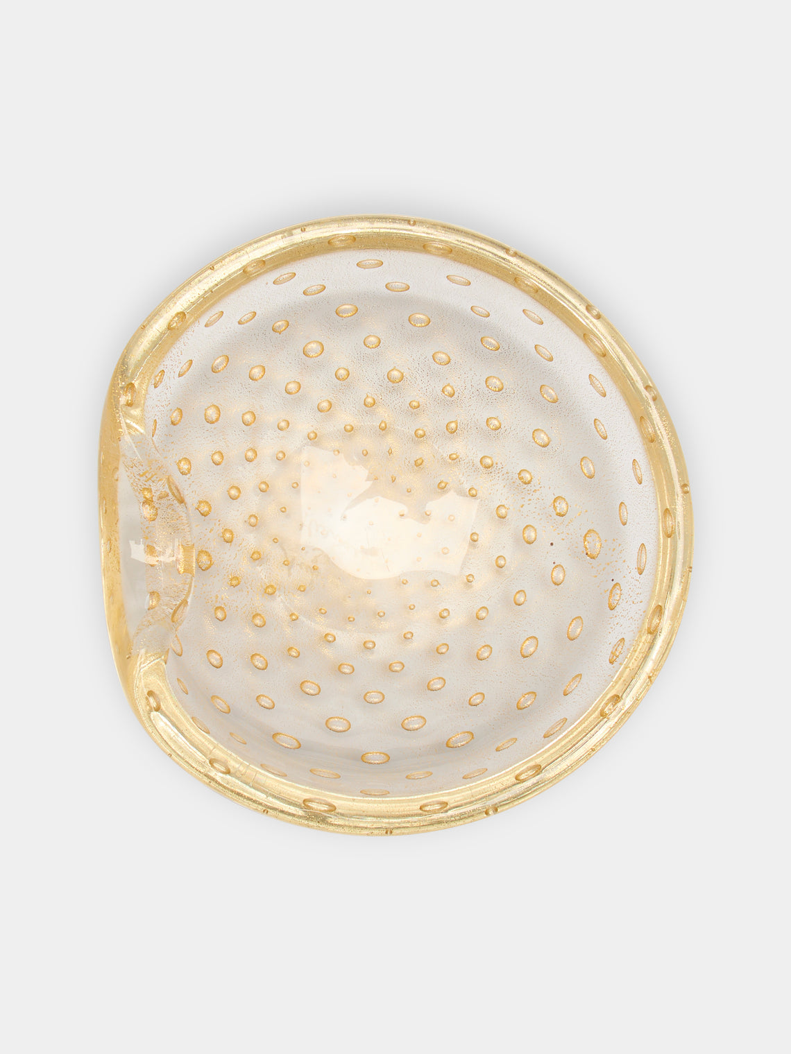 Antique and Vintage - 1950s Bullicante Murano Glass Ashtray -  - ABASK