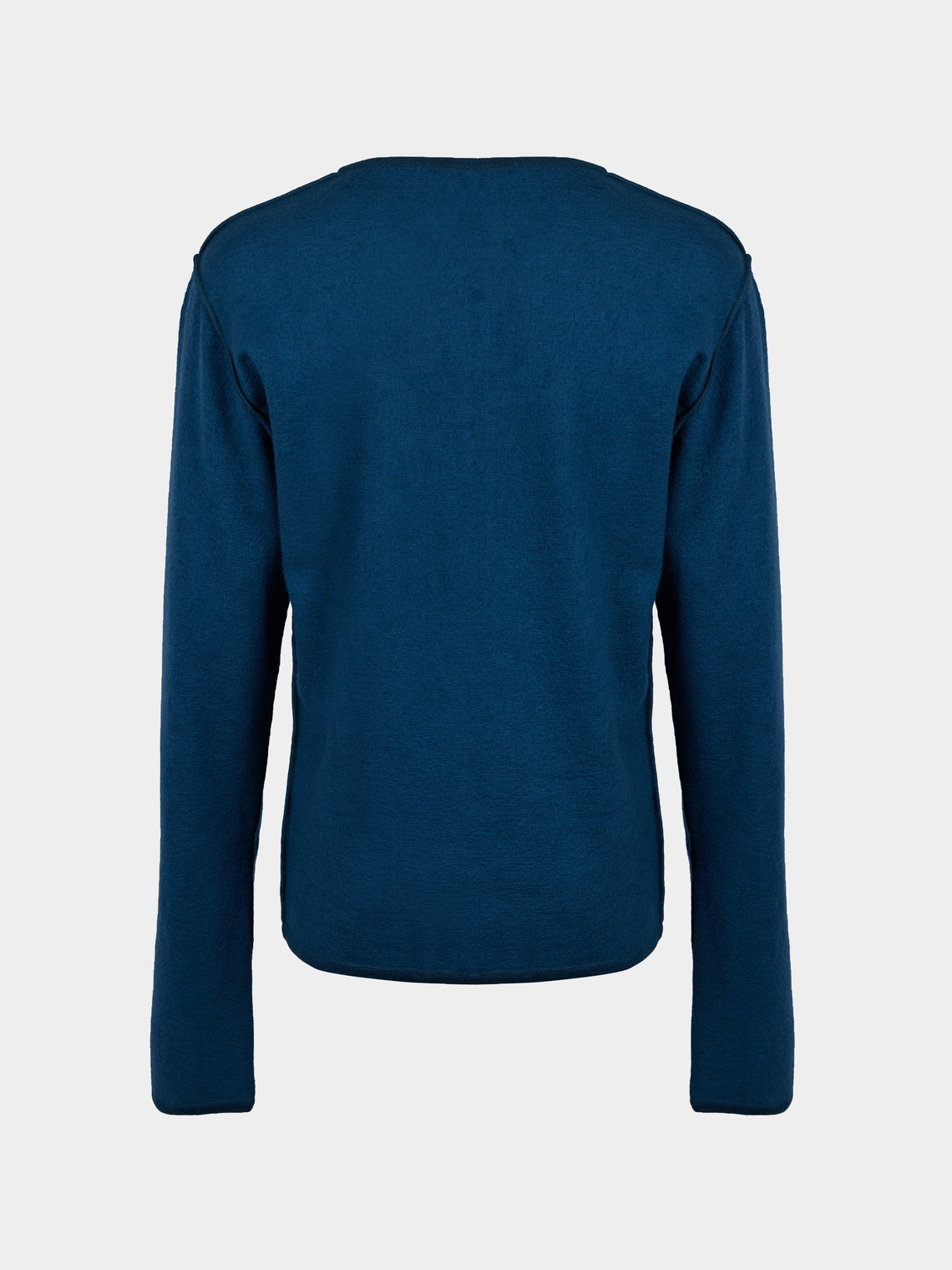 Denis Colomb - Fuzzy Brushed Cashmere Crew-Neck Sweater | Size: M - Blue - ABASK