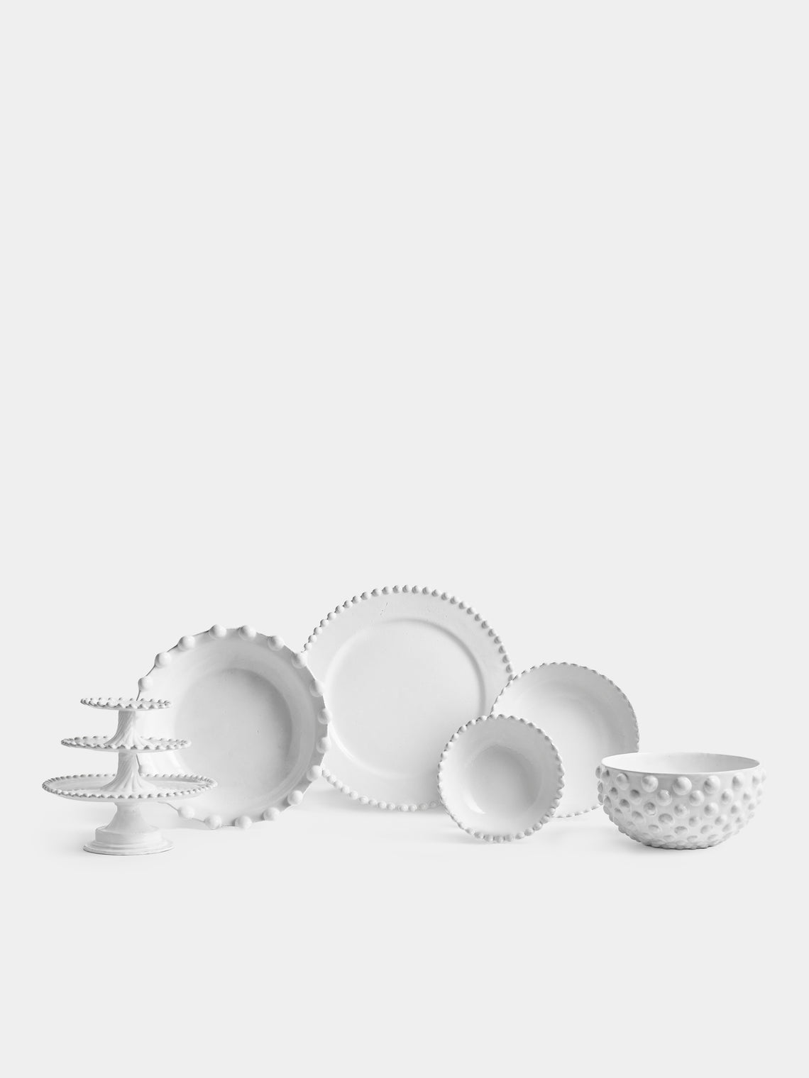 Astier de Villatte - Adélaïde Hand-Glazed Ceramic Collection - White - ABASK