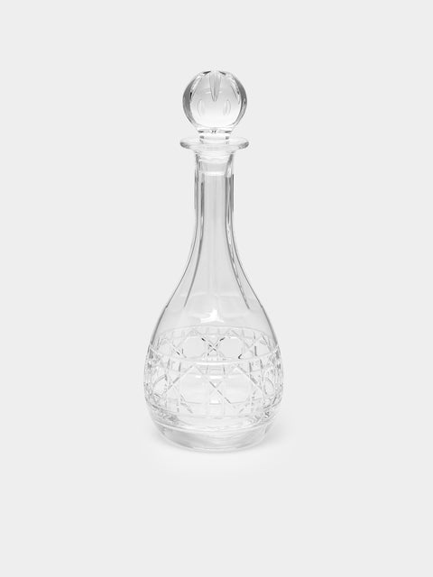 Cristallerie De Montbronn - Jacquard Hand-Blown Crystal Wine Decanter -  - ABASK - 