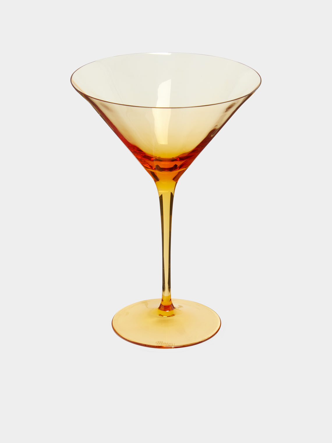 Optic Hand-Blown Crystal Martini Glasses – 10oz/290ml (Set of 2)