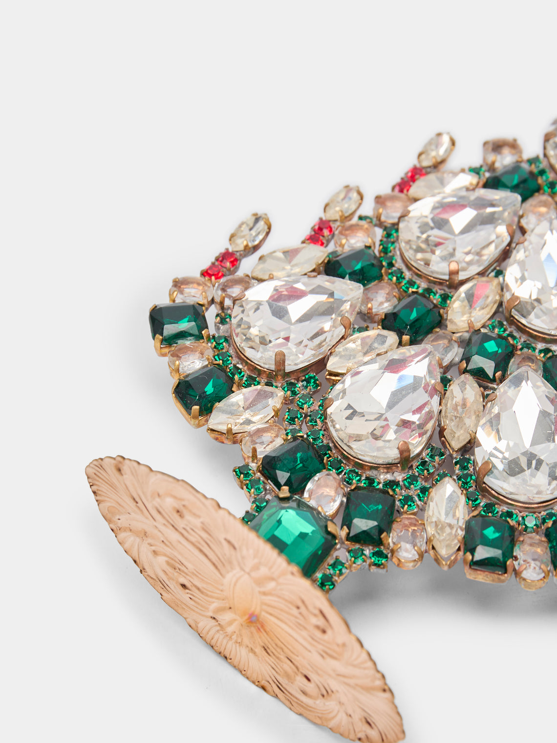 Antique and Vintage - 1930s Czech Jewelled Small Christmas Tree -  - ABASK