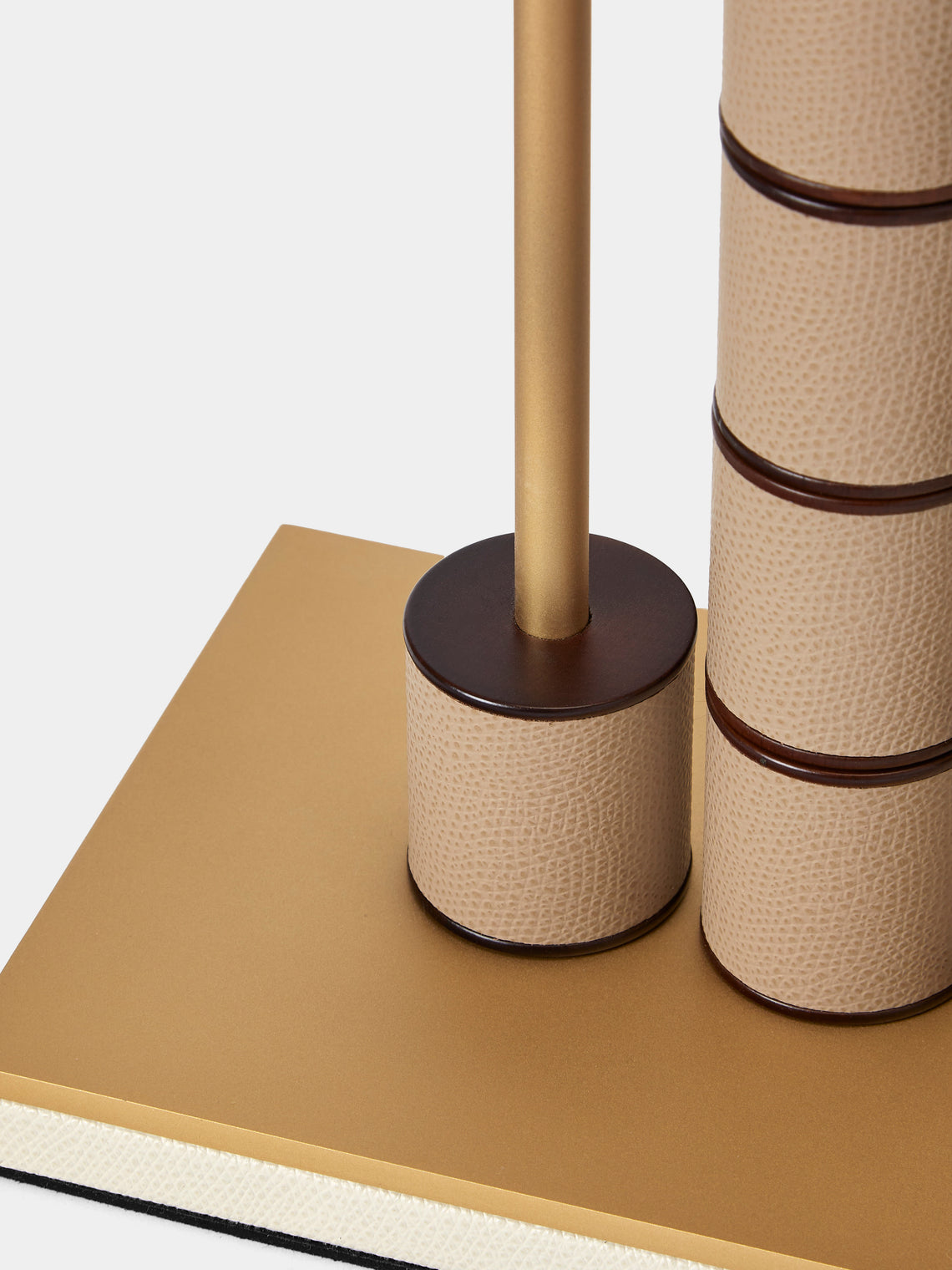 Pinetti - Leather Connect Four Set - Cream - ABASK