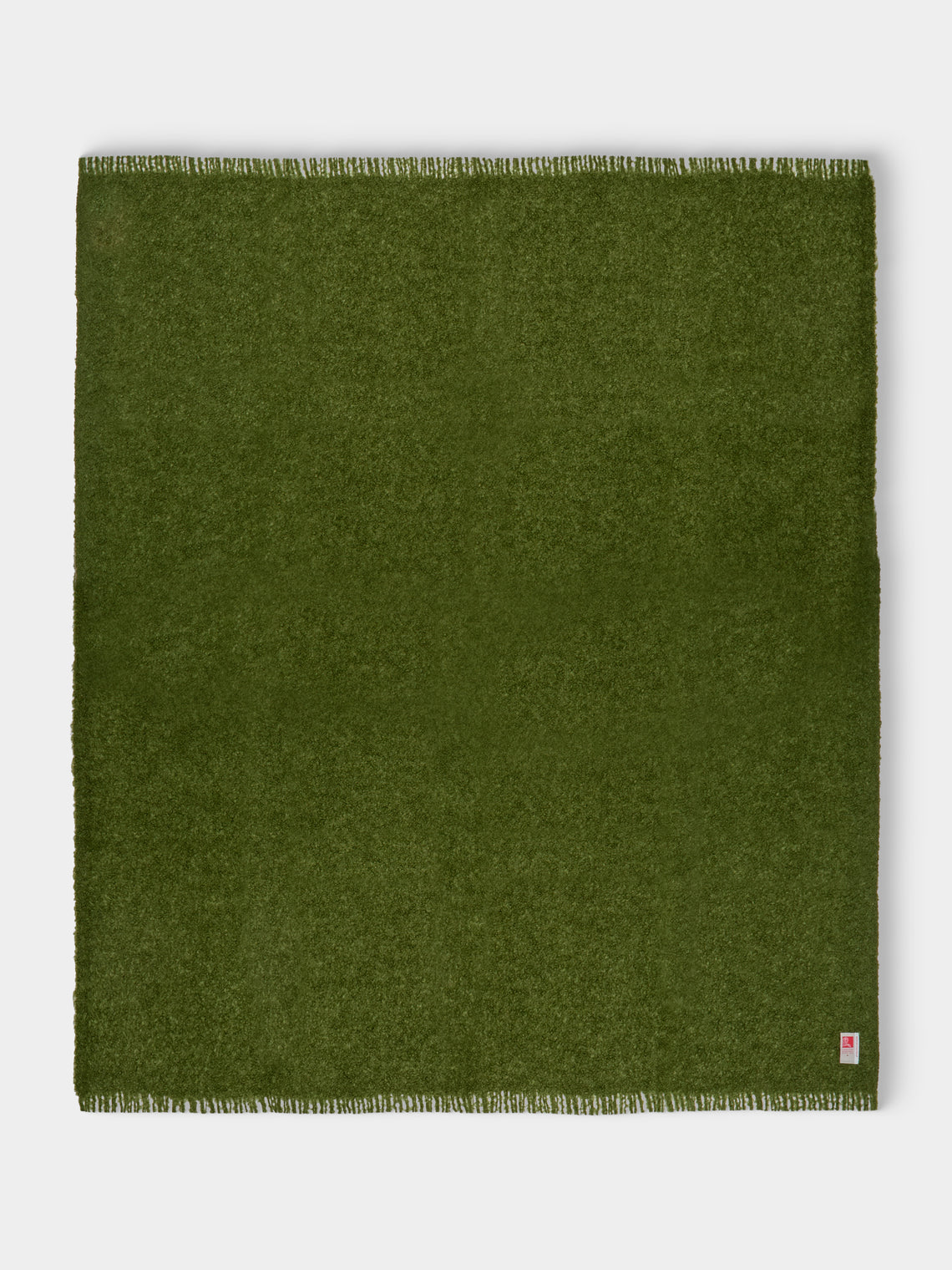 Brun de Vian-Tiran - Cirrus Handwoven Mohair Throw (71in/1.8m) - Orange - ABASK - 
