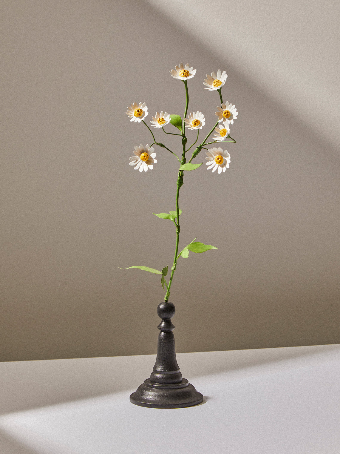 Erbavoglio Milano - Hand-Painted Copper Ornamental Flower - Blue - ABASK