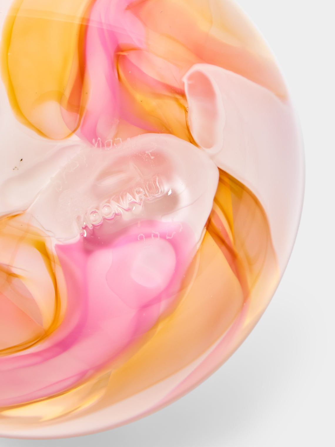 Moonarij - Babymoon Hand-Blown Glass Vase (4.5in/12cm) - Pink - ABASK