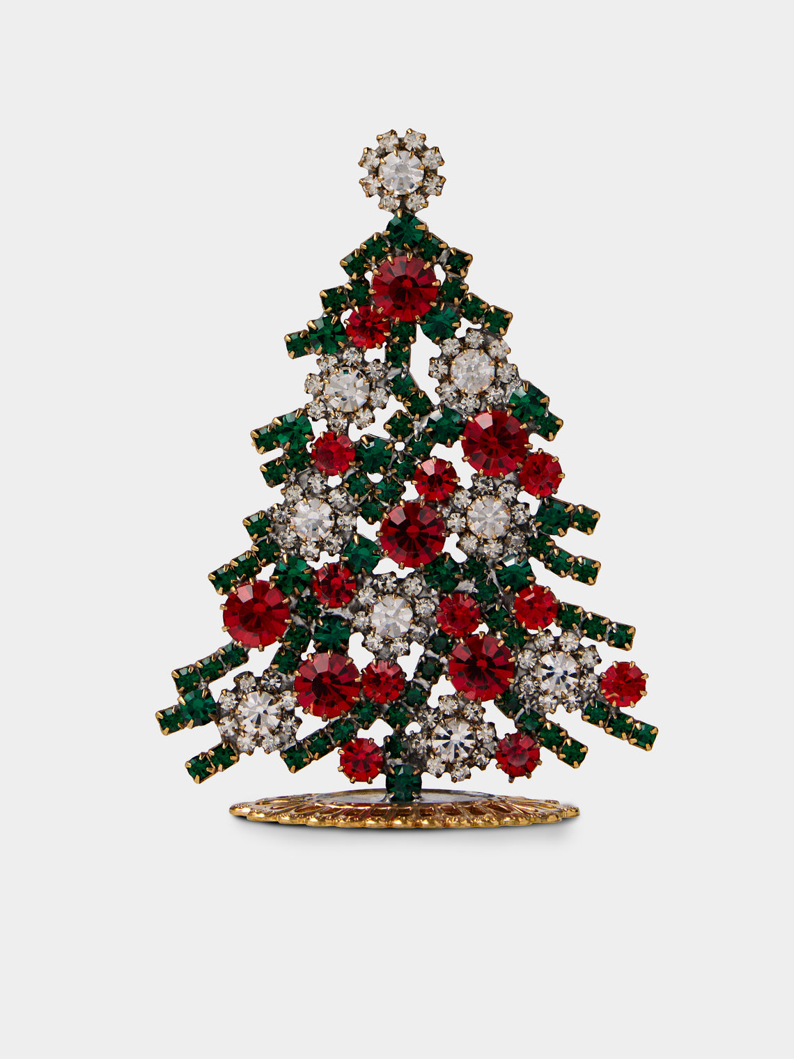 ABASK Decorations - Magical Czech Crystal Tree - Red - ABASK